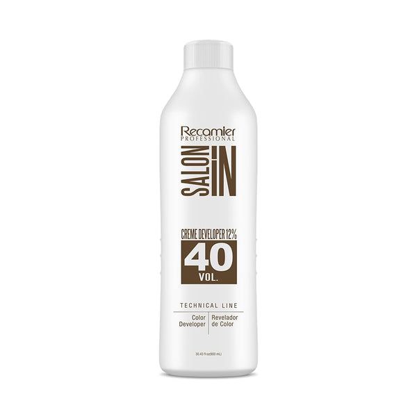 Recamier Professional Salon In Creme Color Developer for Hair Coloring 12%-40 Vol. 30.43 fl.oz.