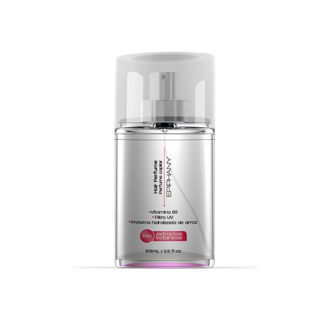 Epiphany Hair Perfume for Women – Long-Lasting Scented Hair Mist with Aloe, Vitamin E & Botanical Extracts – Refreshes, Deodorizes & Revives Shine – Lightweight, Sulfate-Free Hair Fragrance Spray