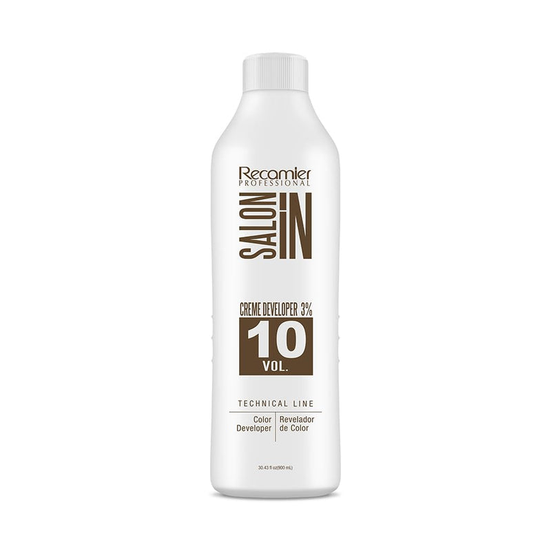 Recamier Professional Salon In Creme Color Developer for Hair Coloring 3%-10 Vol. 30.43 fl.oz.