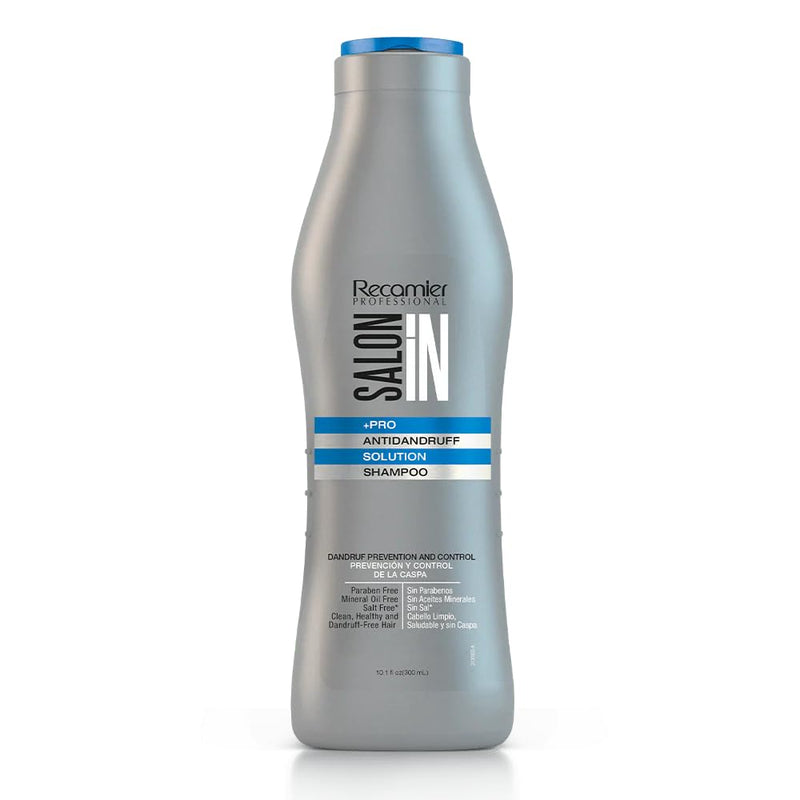 RECAMIER PROFESSIONAL SALON IN +Pro Antidandruff Solution Shampoo 10.1 fl - Champu para Prevención de la Caspa 300 ml