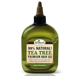 Difeel Premium Natural Hair Oil - Tea Tree Oil for Dry Scalp 8 oz.