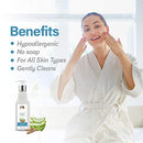 Pili Natural Syndet - Gentle Skin Cleanser with Oatmeal and Aloe Vera - Hypoallergenic cleanser for sensitive skin - 8.4 Fl.oz