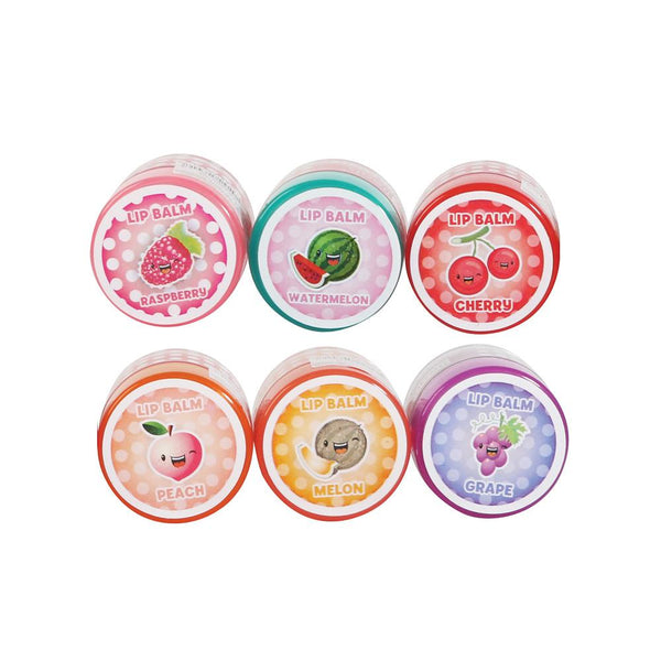 Beauty Treats Flavored Fruit Lip Balm Set of 6 Flavors - Bálsamo para Labios