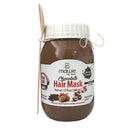 Mawie Chocolate Gourmet Hair Mask with Cocoa and coffee. Adds Moisture, shine, and strength 17 oz.