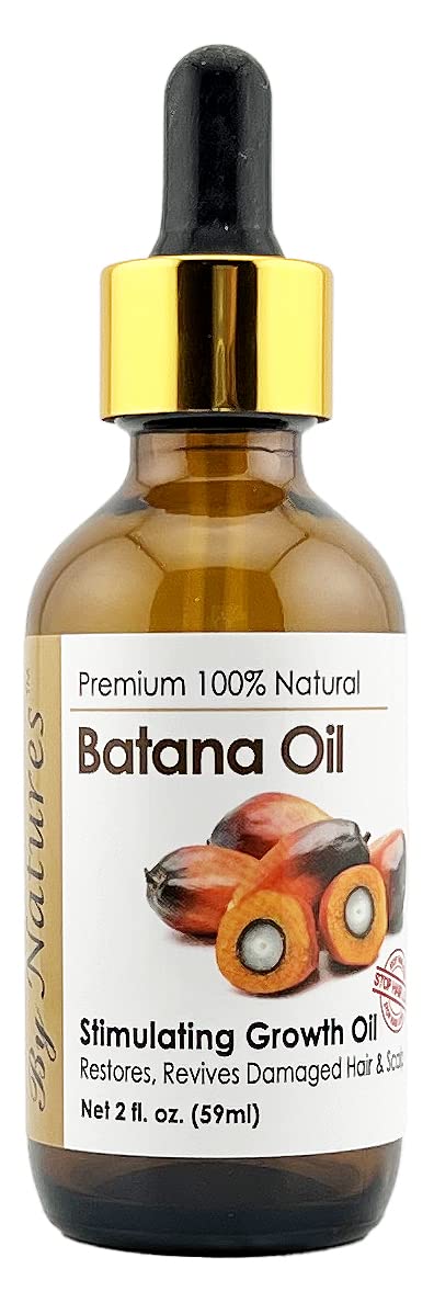 By Natures Batana Oil 5‑Piece Complete Hair Growth & Repair System – Shampoo, Conditioner, Leave‑In, Thermal Protection & Oil Drop | Strength, Shine, Moisture & Heat Defense