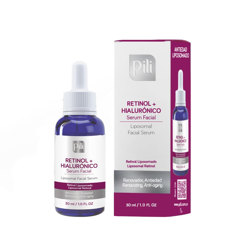 Pili · Sérum de retinol liposomal y ácido hialurónico · 1 fl oz