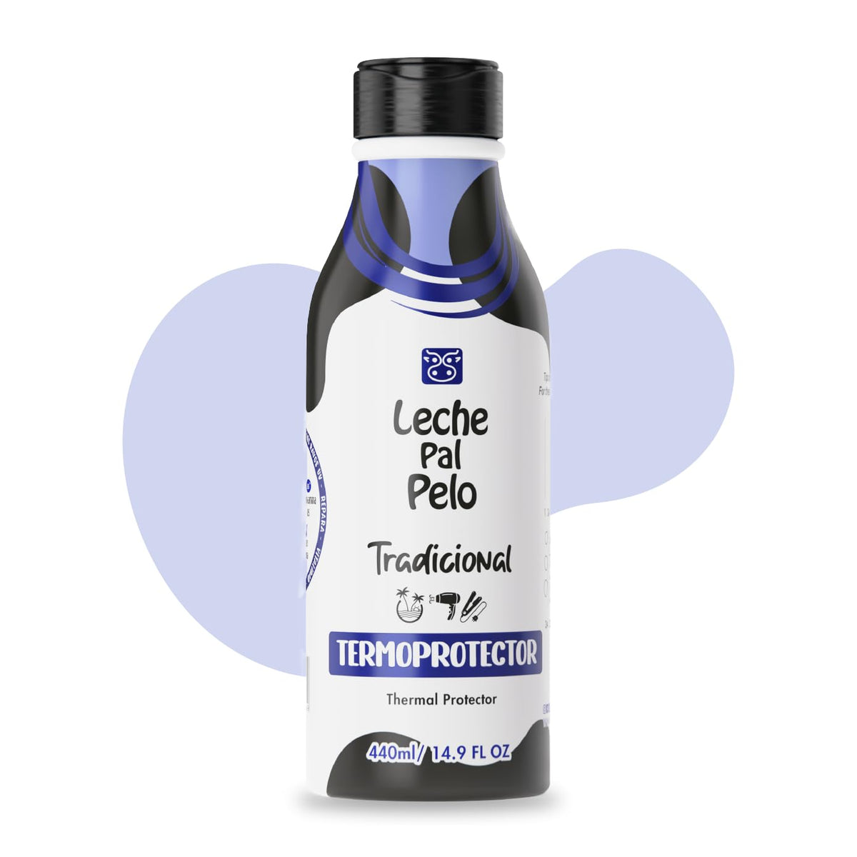 Leche Pal Pelo Traditional Thermal Protector for Hair Leave-in Treatment - Termoprotector cabello normal a graso 14.9 oz.