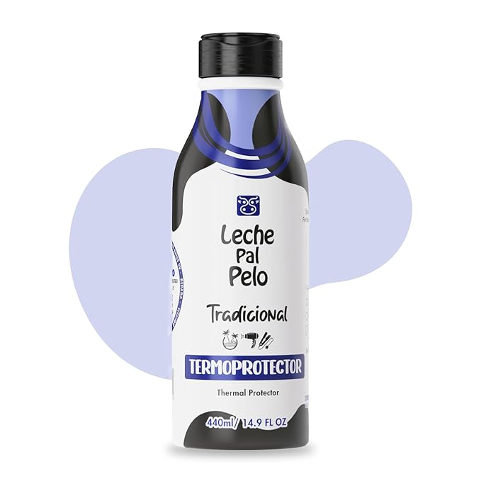 Leche Pal Pelo Tradicional Shampoo, Thermal Protector and Instant Hair Reconstructor . Set of 3 x 14.9 oz.