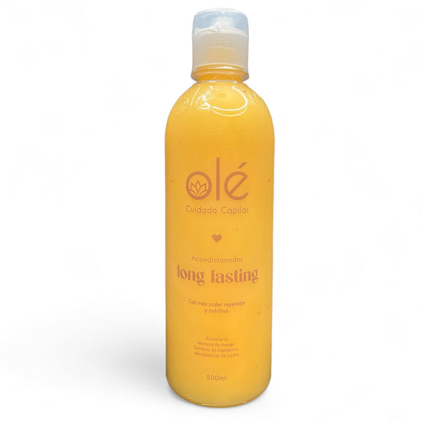 OLÉ Mango Butter & tangerine extract Conditioner | Acondicionador Jarabe de Mango | With Mango, Tangerine, Long lasting conditioner