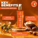 naissant Elixir Argan and Coconut Oil Hair Treatment | Frizz Control, Heat Protection, UV Protection | Nourishes, Repairs, and Softens | Increases Shine and Color Vibrancy (4 Fl Oz)