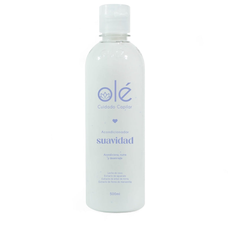 OLÉ Dry Hair 5 Piece Pack - Coconut pulp pre-shampoo + Coconut, Cinnamon & Honey Shampoo + Cotton & Coconut Conditioner + Detangling Thermo protector + Frizz Emergency Styling Cream