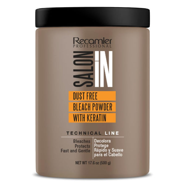 Recamier Porfessional Salon In Dust Free Hair Bleach Powder With Keratin 17.6oz