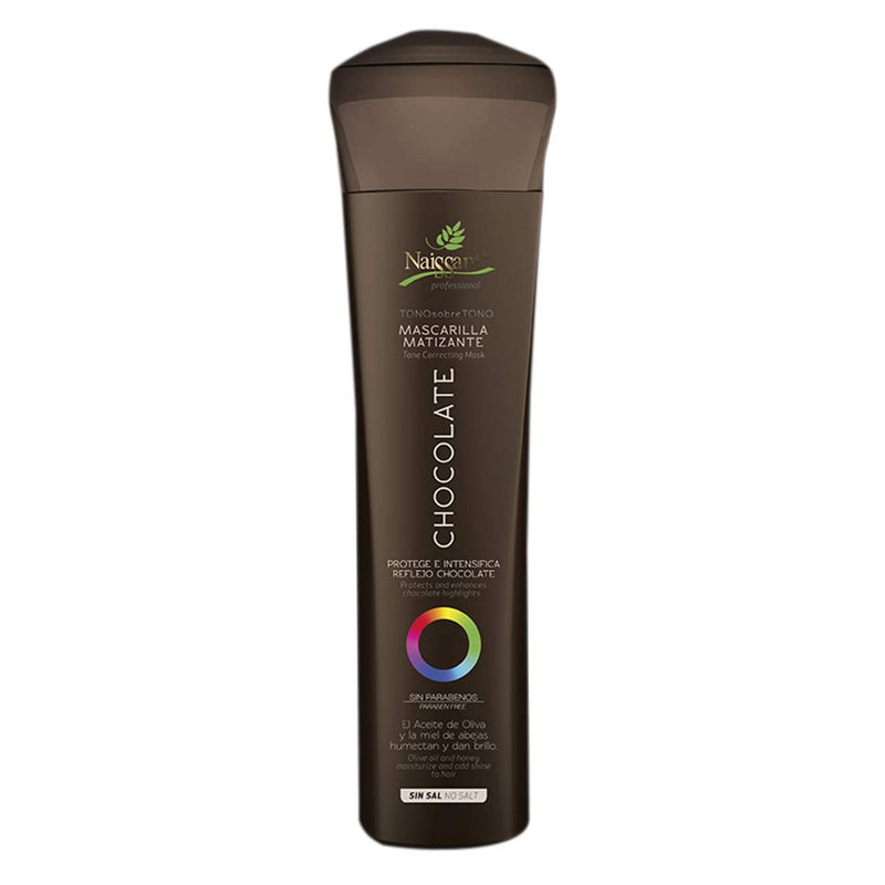 naissant Chocolate Hair Toning Set | Color Depositing | Refresh & Neutralize Brassy Tones | Paraben, Ammonia & Sulfate Free | Pro-Vitamin B5, Olive Oil & Honey (Chocolate) 10.1 Fl Oz