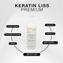 bentouch Keratin Liss Straightening Treatment, 1000ml / 33.8 Fl Oz