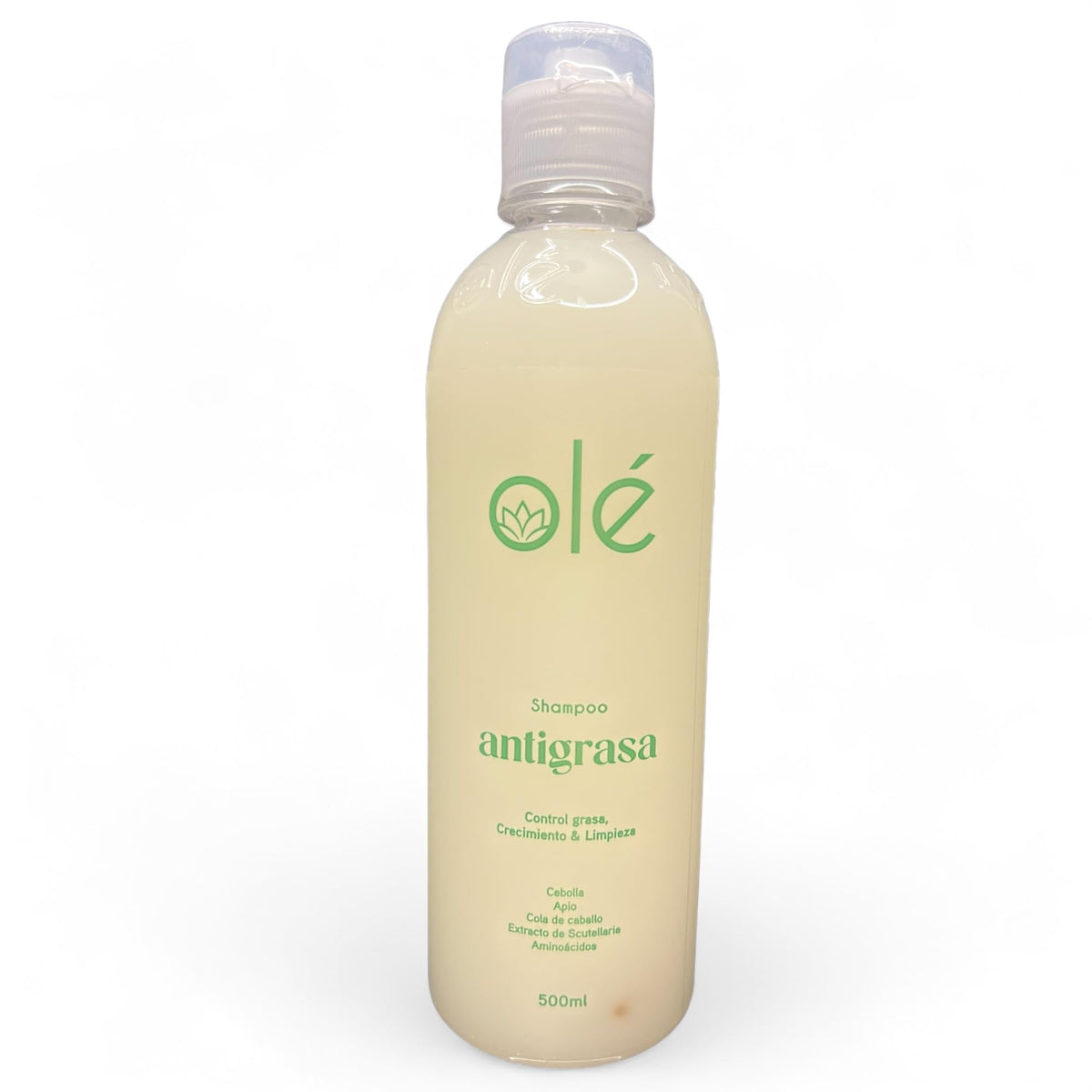OLÉ Shampoo Onion, Ginger & Celery | Shampoo Cebolla, Jengibre, Apio | for Stronger, Thicker and Longer Hair - Soft and Shine, Growth Shampoo.