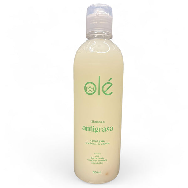 OLÉ Shampoo Onion, Ginger & Celery | Shampoo Cebolla, Jengibre, Apio | for Stronger, Thicker and Longer Hair - Soft and Shine, Growth Shampoo.