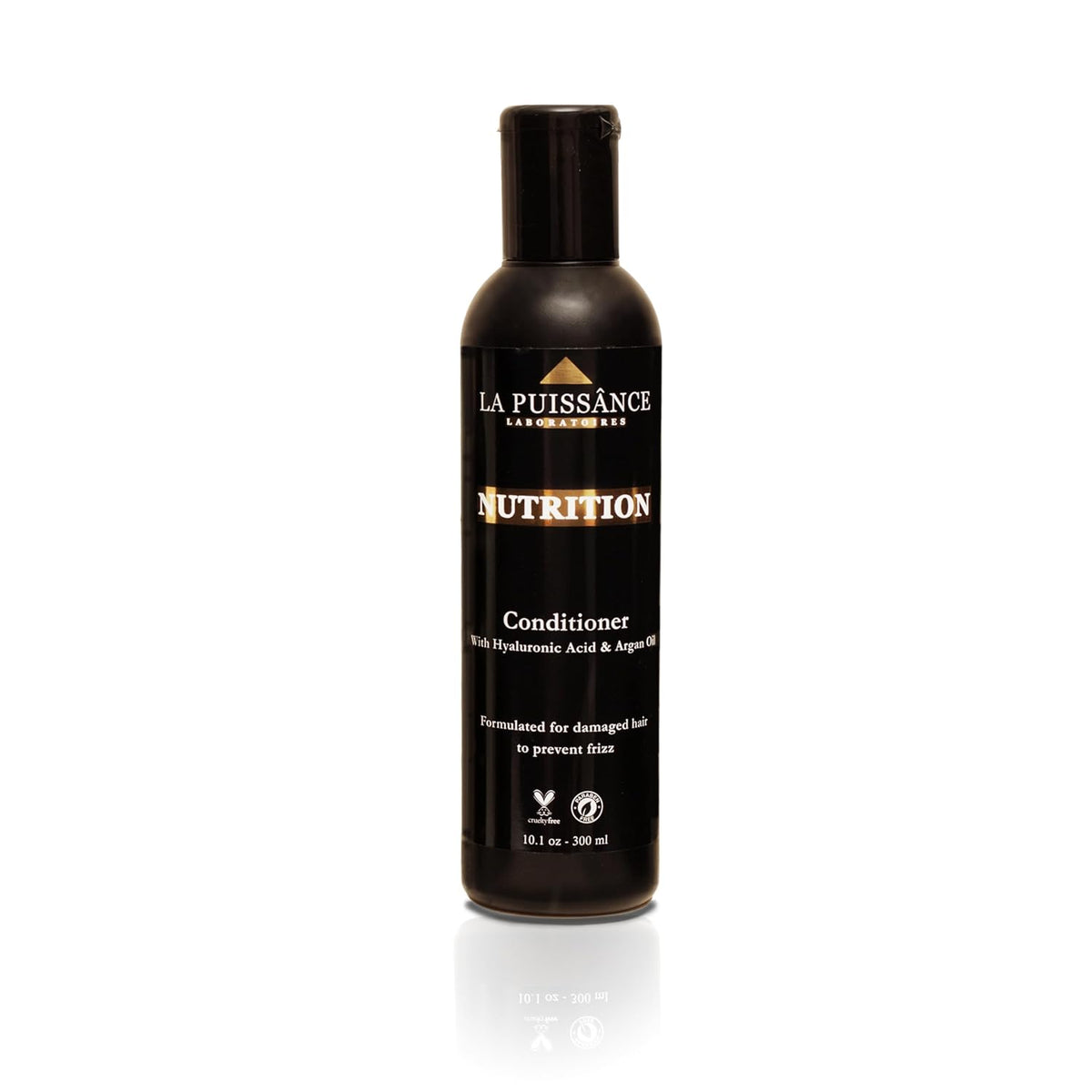 LA PUISSANCE Premium Argan Oil Conditioner - Nutrition, Anti Frizz, Hydrating, Moisturizing for Dry Hair - Sulfate Free, Frizz Control Haircare - for Home and Salon Use- 10 fl oz