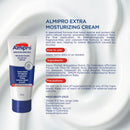 almipro Extra Moisturizing Cream for Dry, Delicate Skin – Intense Hydration with Calendula & Almond Oils – Nourishing Skin Barrier Cream for Fragile & Mature Skin – Fragrance-Free (4.2 oz)