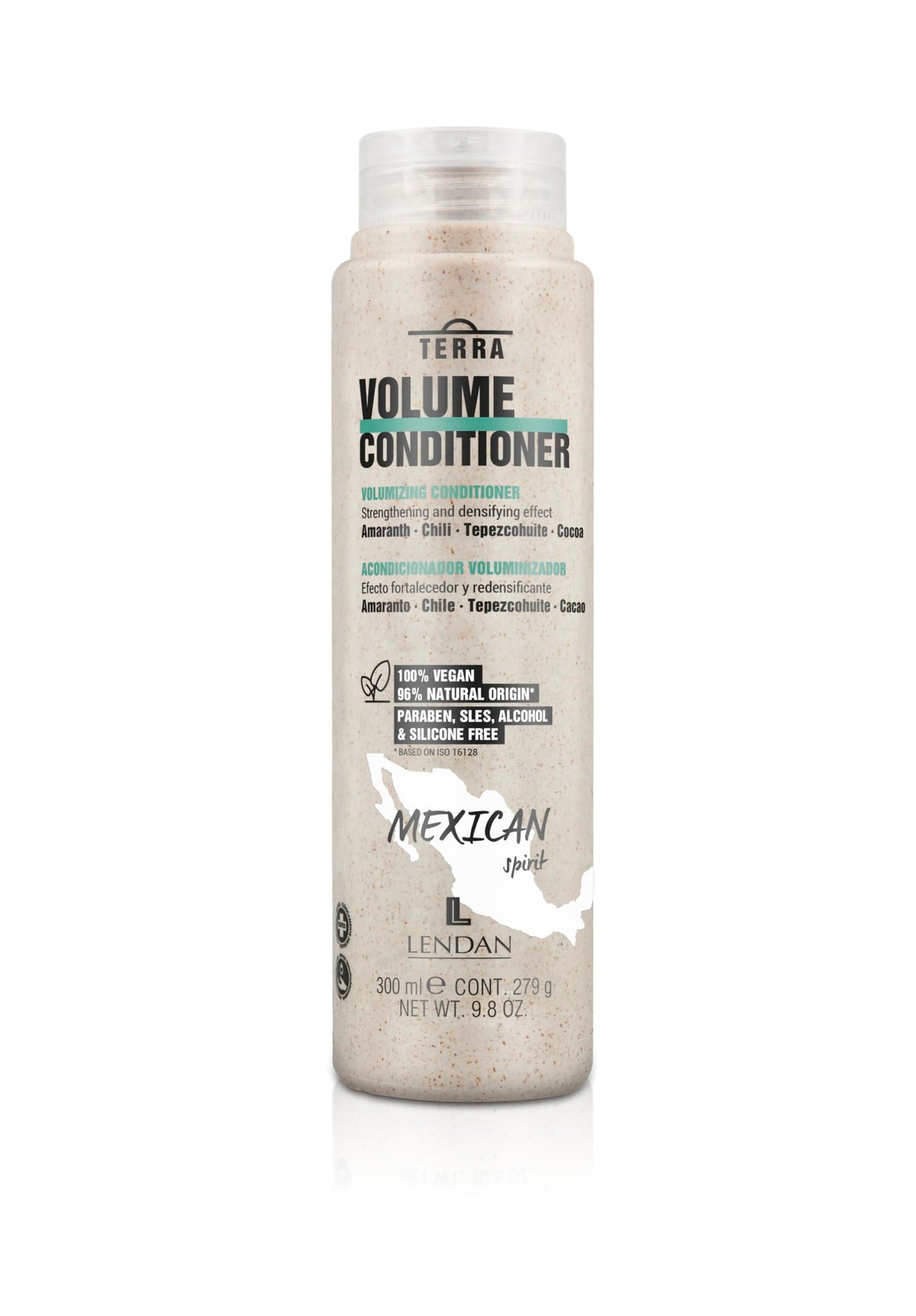 Lendan - Volume Conditioner - Terra Volume Conditioner - 300 ml - Maximizes Hair Volume without Weighing Down - Soft Hair - Strengthens and Redensifies - Anti-Frizz Hair - Vegan