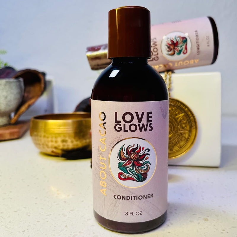 Love Grows Hair Conditioner with Cacao, Coffee, and Biotin 8 fl. oz.