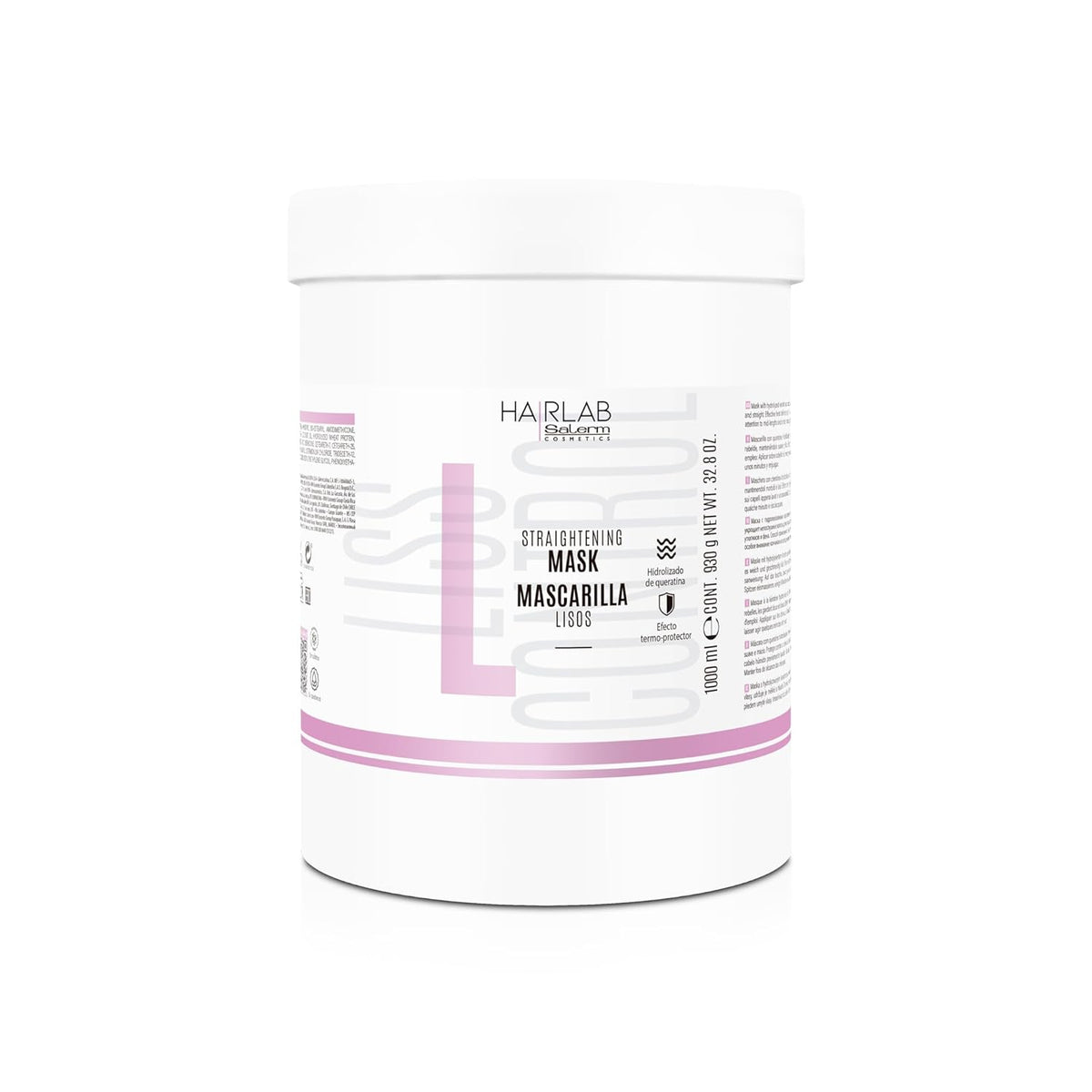Salerm HairLab Lisos · Mascarilla · 1000 ml · 32.8 oz
