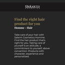 SALERM - White Hair Shampoo for Men - Homme White Hair Shampoo - 250 ml