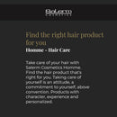 SALERM - 2-in-1 Gel and Shampoo - Stop To Relax Homme Barber Line - 250 ml / 9.0 oz