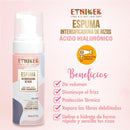 Etniker Curl Foam. Styling Foam for Curly & Wavy Hair. Frizz Control hair Mousse with Acai, flaxseed, coconut & Hyaluronic Acid. Hair Styling Products no Alcohols, Parabens or Silicone. 5 fl. oz.