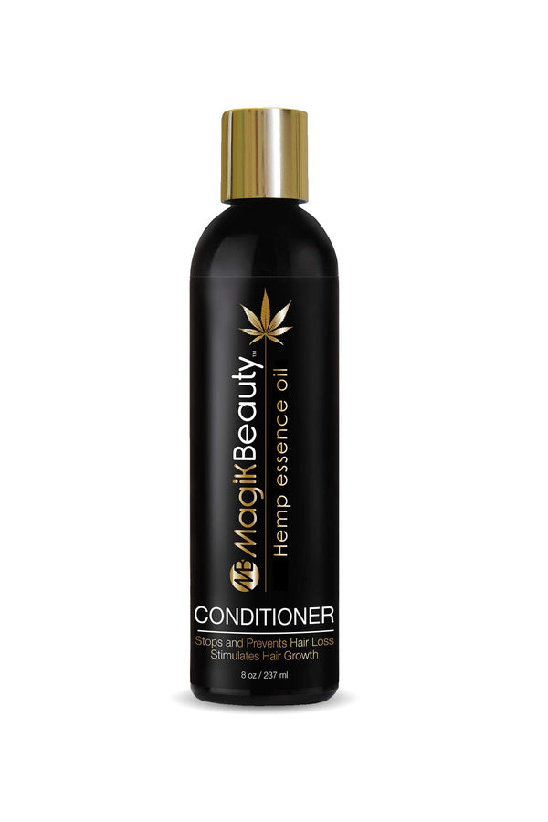 Magik Beauty Hemp Essence oil Leave In 8 oz, Stops and Prevents Hair Loss Stimulates Fast Hair Growth