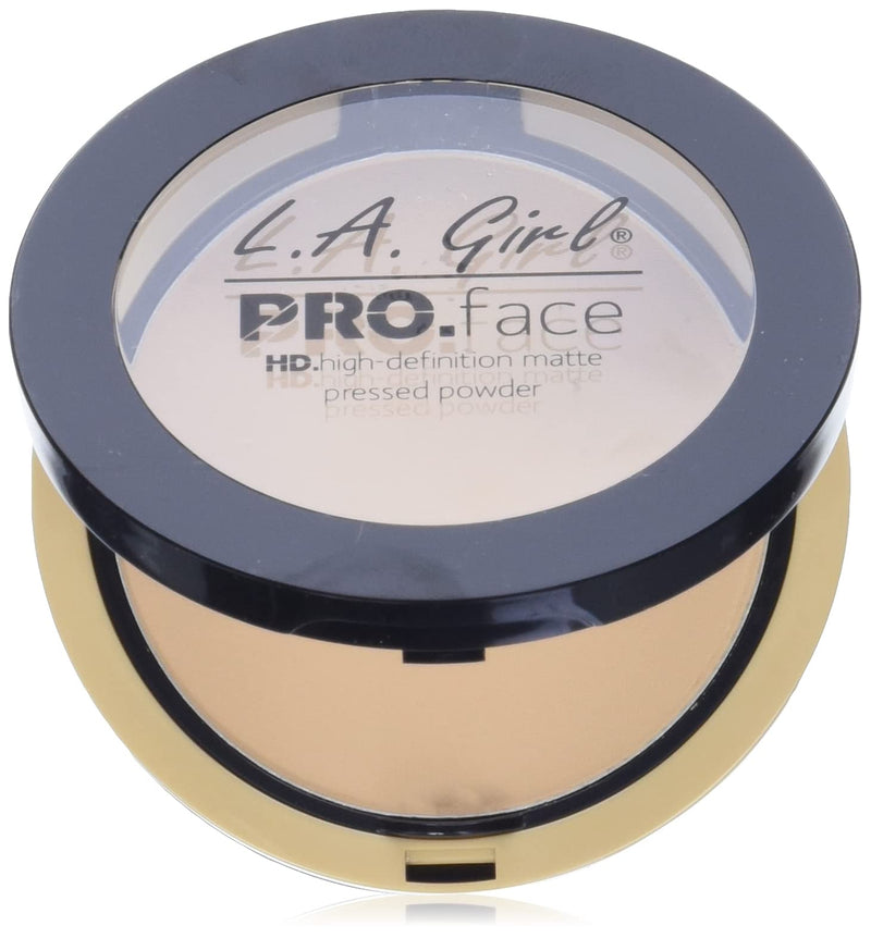 L.A. Girl Pro Face HD Matte Pressed Powder (3 Pack) - 605 Nude Beige