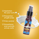 Leche Pal Pelo Curls in Harmony Combo Set: Shampoo, Nourishing Mask, Thermal Protector Defining Cream, and Argan Oil for Perfectly Defined, Hydrated Waves, 14.9 oz bottles, Set of 4