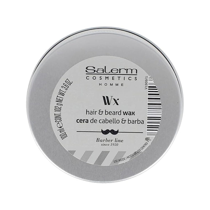 SALERM - Men's Hair Wax - Homme Barber Line - 100 ml / 3.6oz