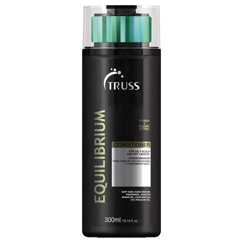 Truss Equilibrium Conditioner For Oily Scalp With Dry Ends - Reduces Excess Oil While Adding Deep Hydration, Strengthening, Detangling And Repairing Hair - For All Hair Textures