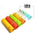 Makeup S.he Makeup She 6 Set of Fruity Lipbalm Smooth Fruit Lip Balm Gloss Vitamin E LB418 + Free Zipper Bag