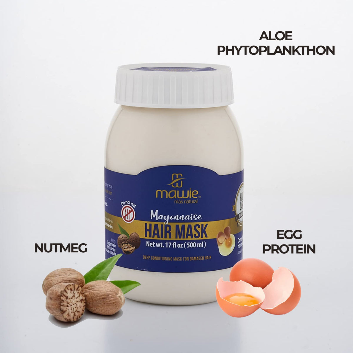 Mawie - Wholesale Price - Mayonnaise Gourmet Hair Mask 500 ml - Pack of 10