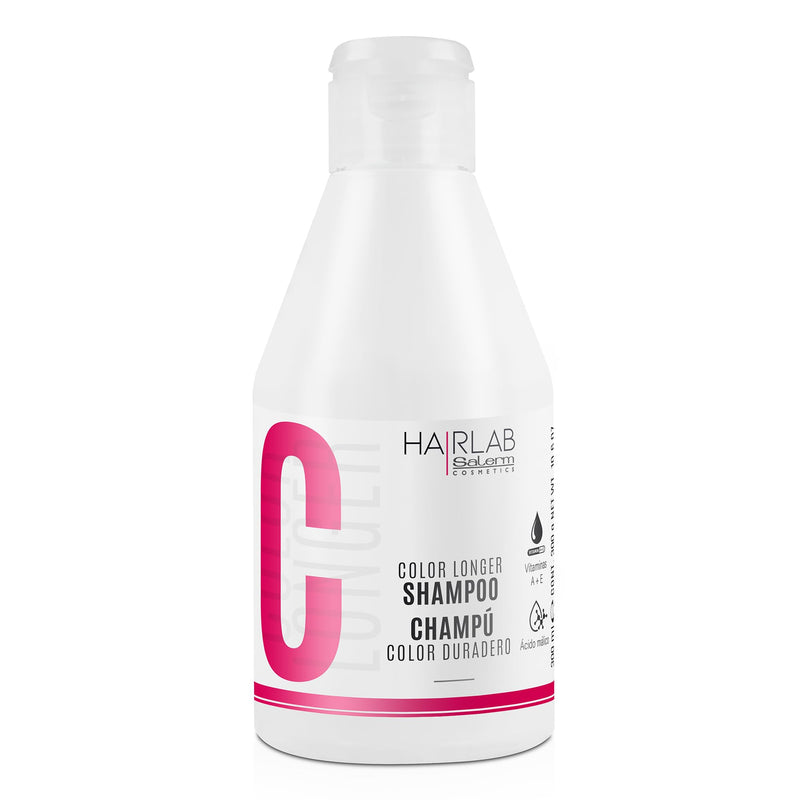 SALERM Coloured hair shampoo - longer hair dye shampoo - 300 ml - with Provitamin B5 and Ay E vitamins, seals and retains colour, without sulfates and parabens