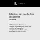 Lendan - Fine Hair Volume Shampoo - Full Volume - 300 ml
