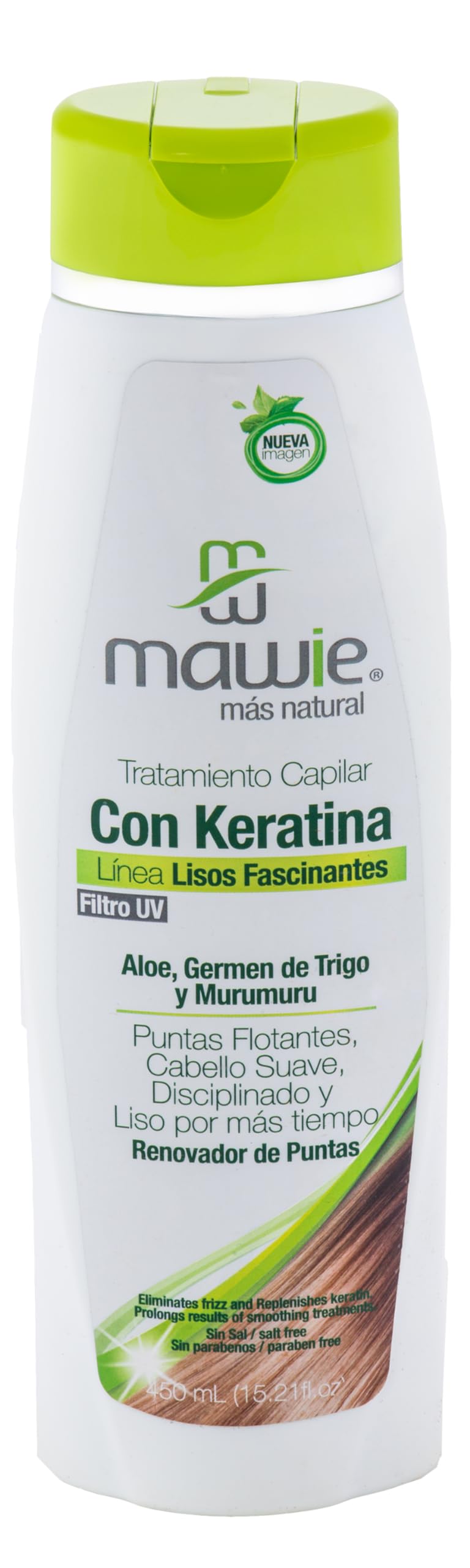 Mawie - Keratin Smoothing DUO Shampoo & Conditioner Set | keratin Hair Treatment for Smoothing & Nourishing | with keratin, aloe vera, murumuru | Paraben and Sulfate Free.