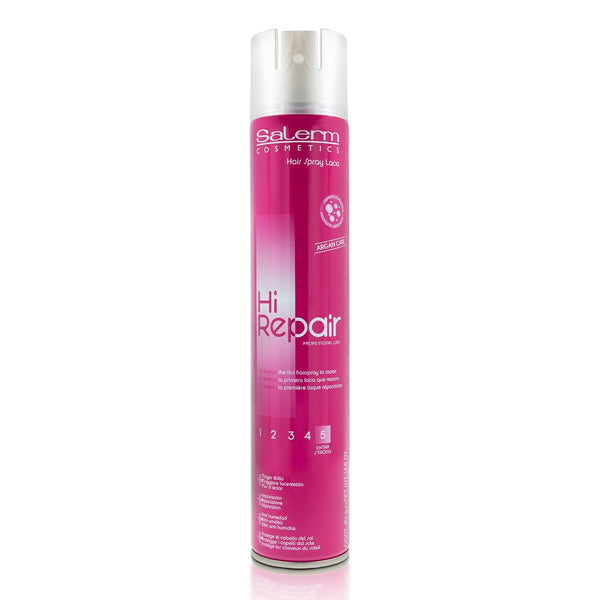 SALERM - Professional Hair Spray - Hi Repair Strength 5-650 ml - Extra Strong Hold