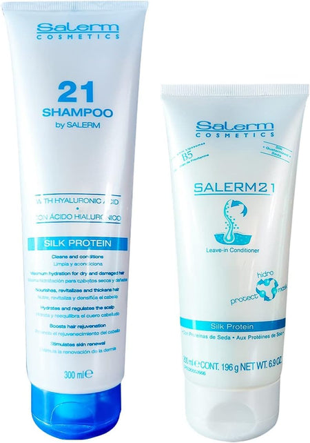 Salerm 21 · Kit de champú reparador y mascarilla · 300 ml · 200 ml