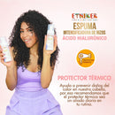 Etniker Curl Foam. Styling Foam for Curly & Wavy Hair. Frizz Control hair Mousse with Acai, flaxseed, coconut & Hyaluronic Acid. Hair Styling Products no Alcohols, Parabens or Silicone. 5 fl. oz.