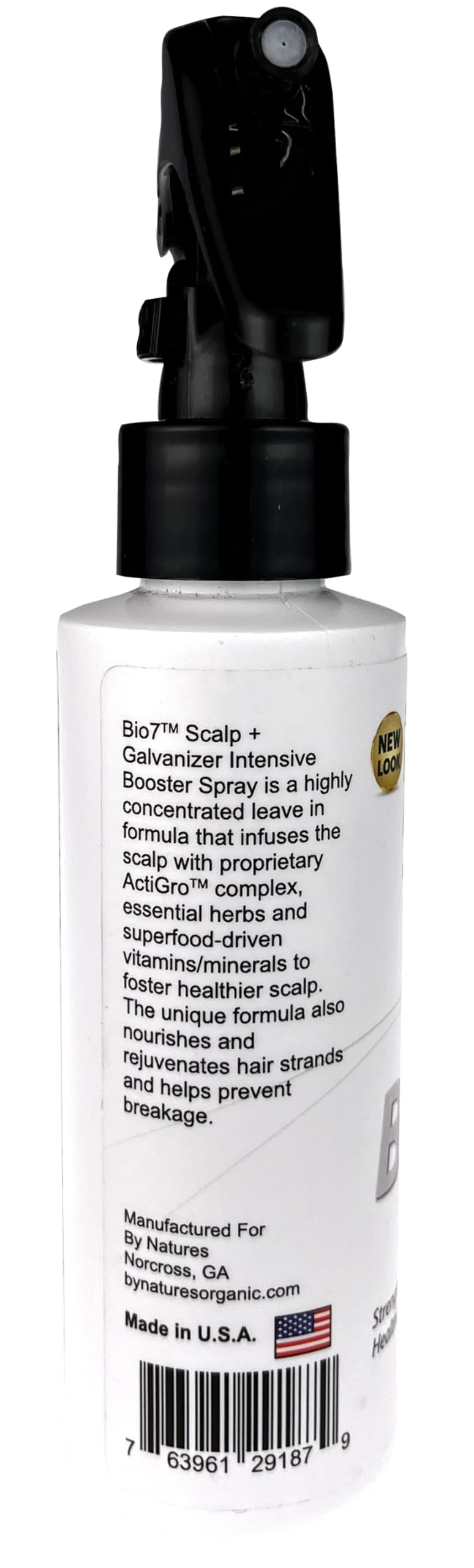 Bio7 Scalp + Galvanizer Intensive Hair Growth Booster with Active Growth Complex and Superfoods - 4fl oz (BUNDLE)