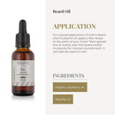 SALERM - Beard Oil for Men - Homme Barber Line - 30 ml / 1.0 oz