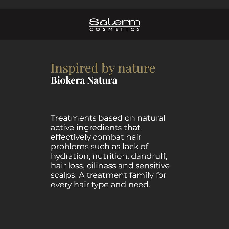 SALERM - Colored Hair Mask - Treated Hair Mask Biokera Natura - 200 ml
