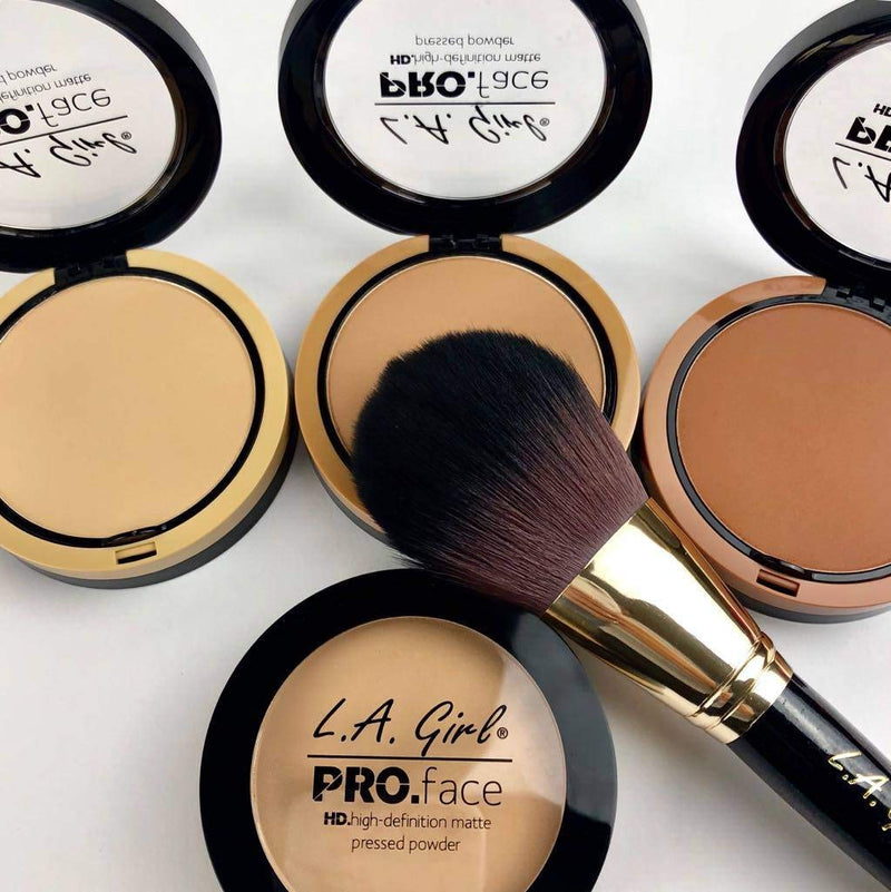 L.A. Girl Pro Face HD Matte Pressed Powder - 608 Soft Honey