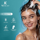 KeraCore Keratin Hair Treatment Kit | Semi-Permanent Hair Smoothing System with 30% Pro-Grade Power for Humidity-Proof 'Glass Hair' and All Day Confidence