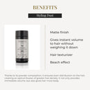 SALERM - Hair Styling Powder for Men - Homme Styling Dust - 10g/0.3 oz Matte Finish
