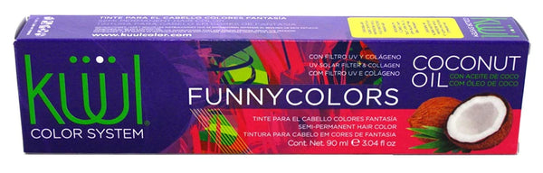 Kuul Color System Funny Colors Hair Color Cream 3.04 oz - Red - Rojo