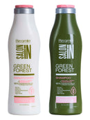 Recamier Professional Salon In Hair Care Treatment Set Organic Shampoo and Conditioner Sulfate Free 10.1 OZ + 2 Nano Keratin Shots