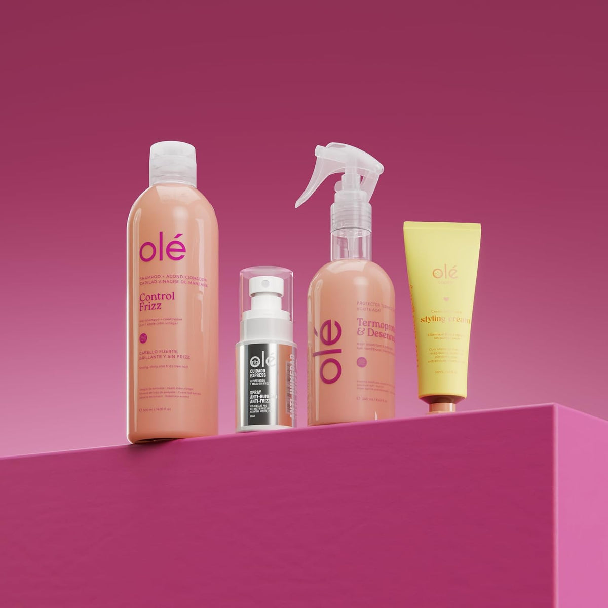 Olé Capilar - Pack control frizz - Frizz control pack